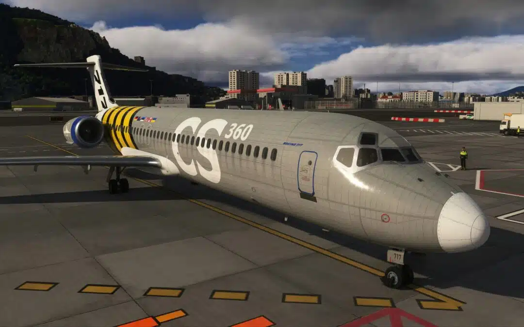 Captain Sim Boeing 717 libéré pour MSFS24