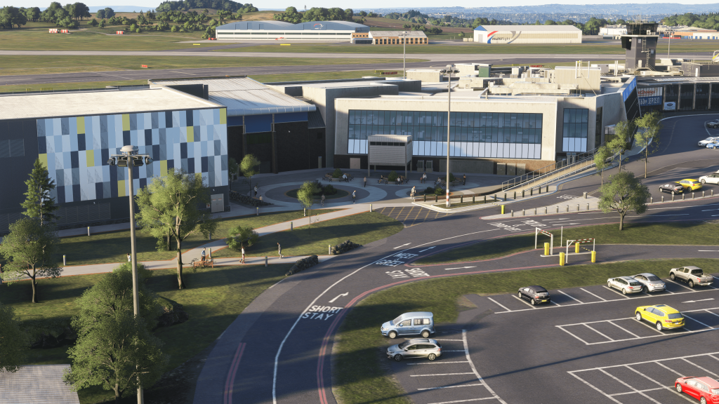 INIBUILDS EGNM pour MSFS 2024 Landside