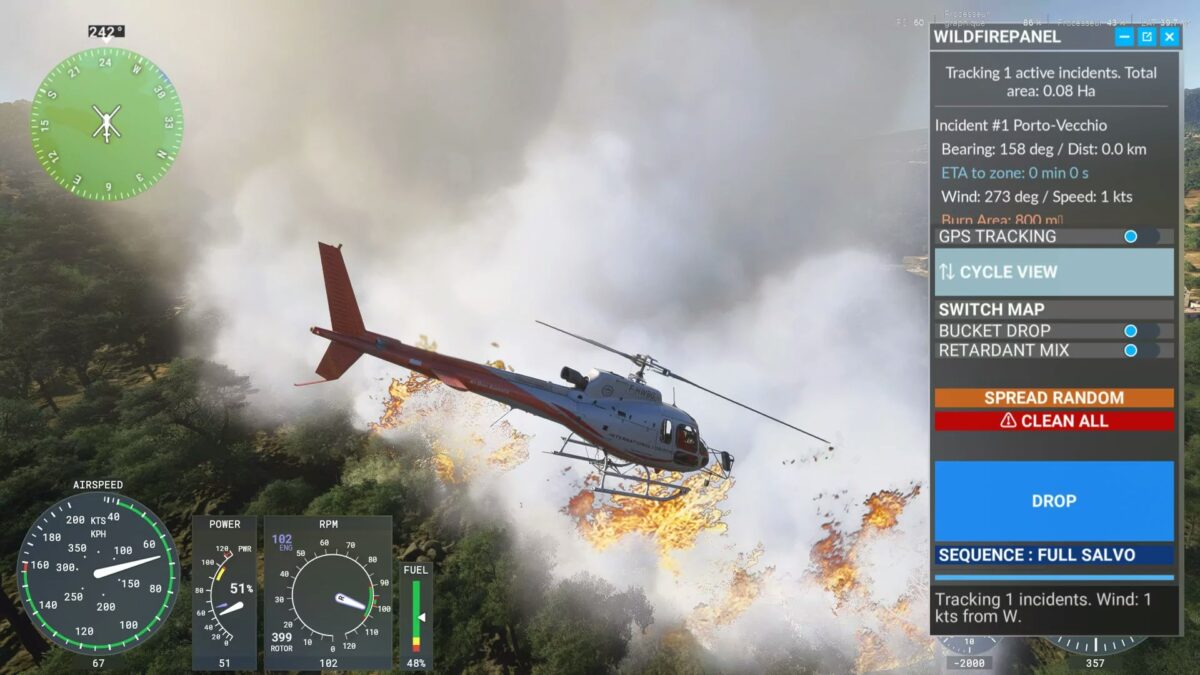 Cheyenne Design sort des incendies de forêt DLC