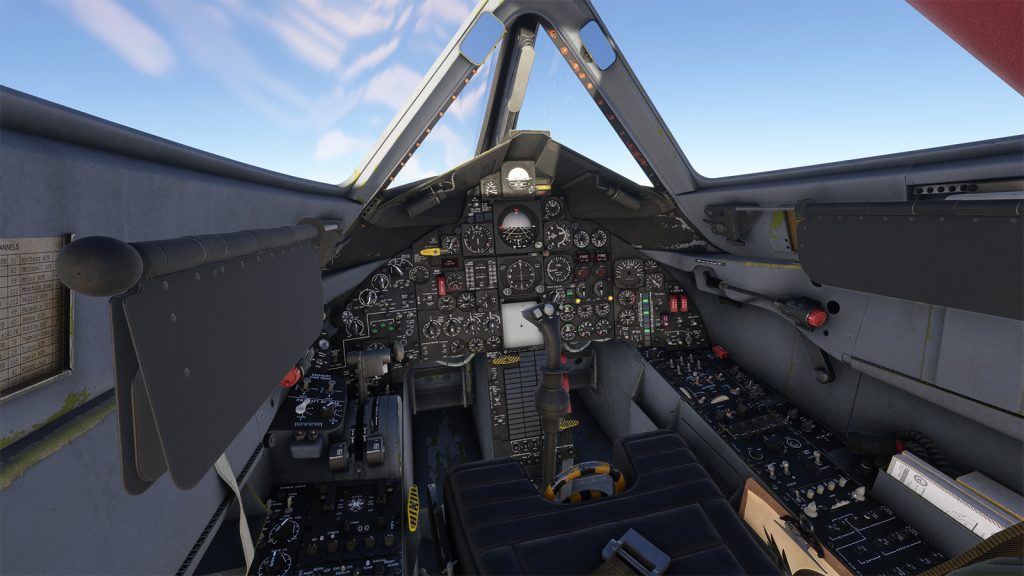 En vue sim du SR71 A bêta de la simulation Blackbird pour MSFS 2024