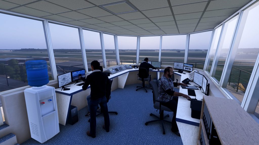 Dans une vue simultanée de MXI DESIGN Stockholm Västeras pour MSFS