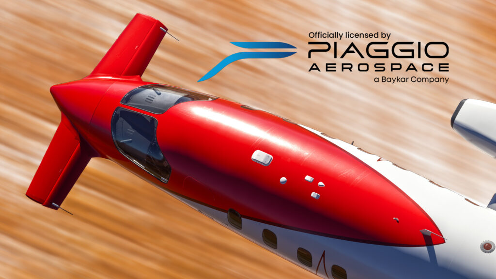 FlightFX Piaggio P.180 Avanti II sous licence officielle de Piaggio Aerospace dans MSFS 2024
