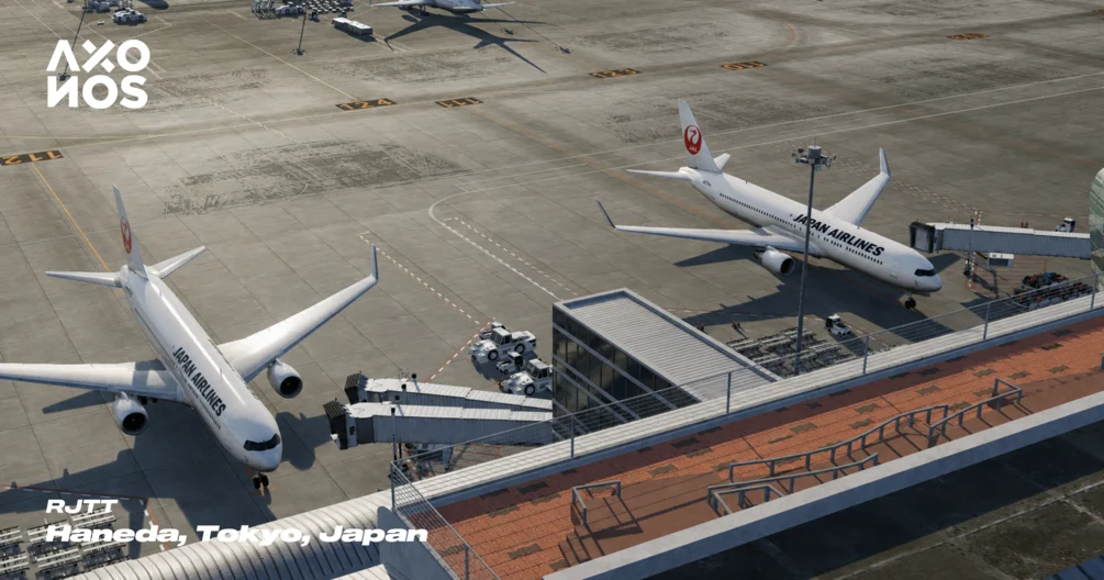 1784299305 763 Axonos lance laeroport de Tokyo Haneda pour X Plane 12.webp