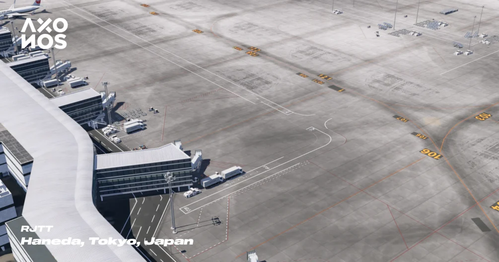 1784299305 957 Axonos lance laeroport de Tokyo Haneda pour X Plane 12.webp