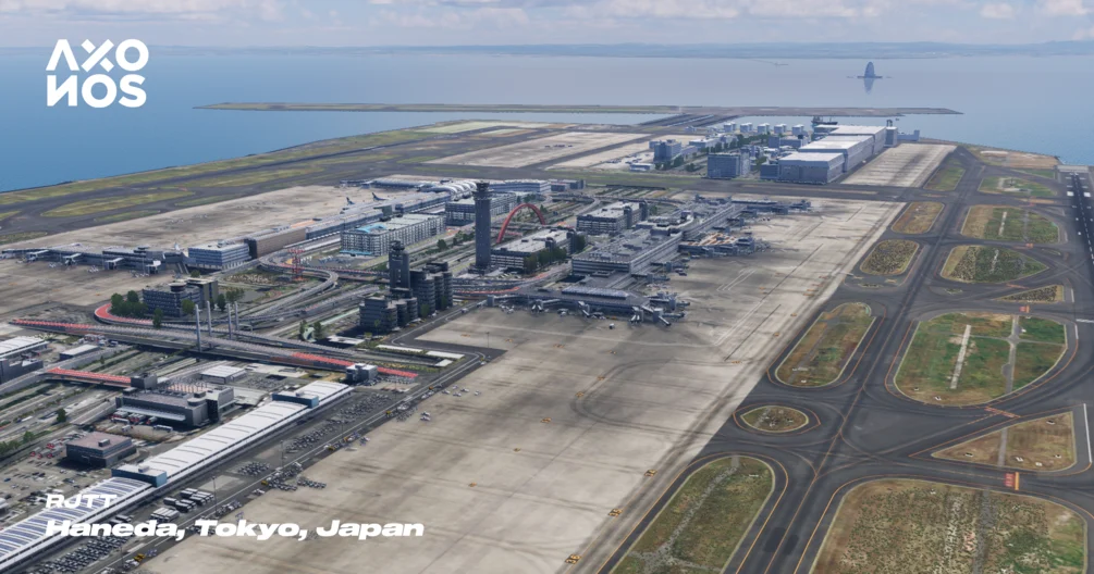 1784299305 979 Axonos lance laeroport de Tokyo Haneda pour X Plane 12.webp